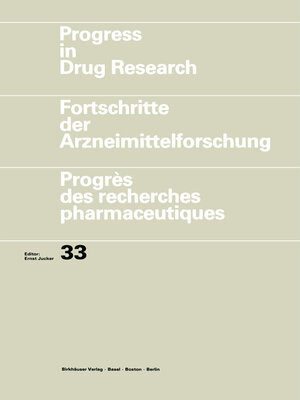 cover image of Progress in Drug Research